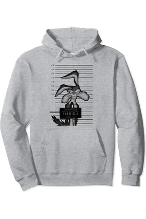 LOONEY TUNES Wile E. Coyote Busted Felpa con Cappuccio