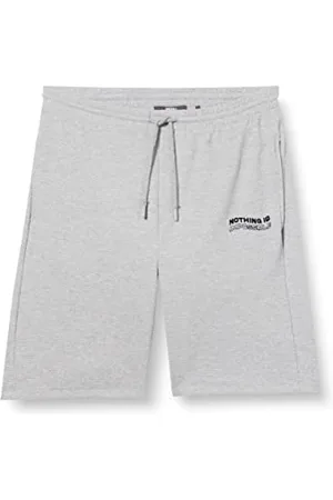 Koton Slogan Printed Shorts Drawstring Pocket Detailed Slim Fit Pantaloncini, (027), XS Uomo