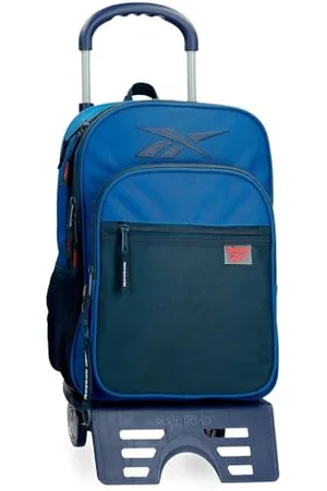 Reebok Atlantic Zaino Scuola con Carrello 30x40x12 cm Poliestere 14,4L by Joumma Bags, , Zaino scuola con carrello