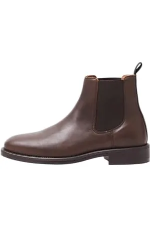 SELECTED Leather Boot Noos, Slhjoseph-Stivaletti Chelsea in Pelle Uomo, , 45 EU