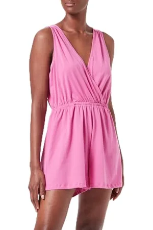 ONLY Onlmay S/L Wrap Playsuit Jrs Monopezzo, , S Donna