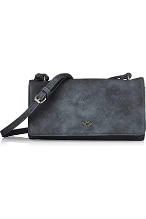 Fritzi aus Preußen Flap01 Cross Vintage 495 True Blue, Tracolla Donna, Blu, Einheitsgröße