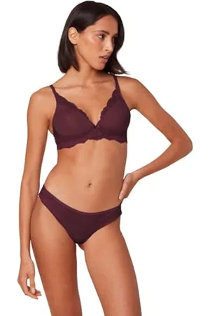 Triumph Donna Amourette Charm T P, Bra, Deep Burgundy, 7B
