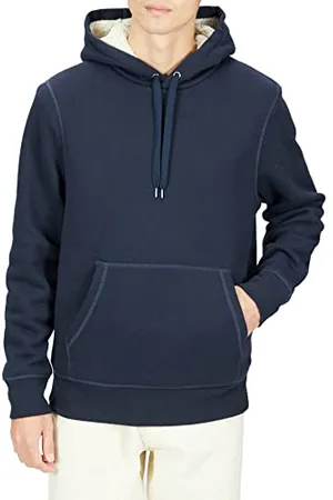 Amazon Felpa con Cappuccio con Fodera in Sherpa Uomo, , M