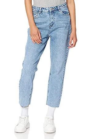 VERO MODA VMBRENDA HR Straight A Cut GU384 GA Noos Jeans, , 27W / 32L Donna