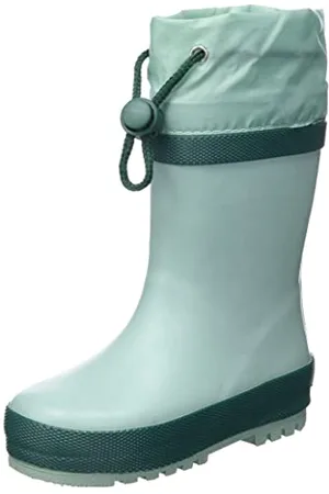Playshoes Stivali di Gomma Unisex - Bambini e ragazzi, Verde (Verdure Verde), 20 EU