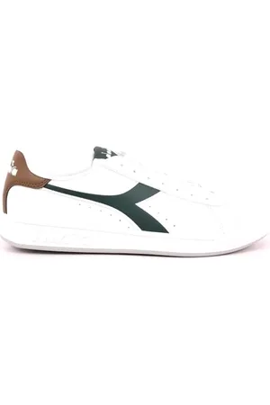 Diadora TORNEO, Scarpe da Ginnastica Unisex-Adulto, White/Pineneedle, 36.5 EU