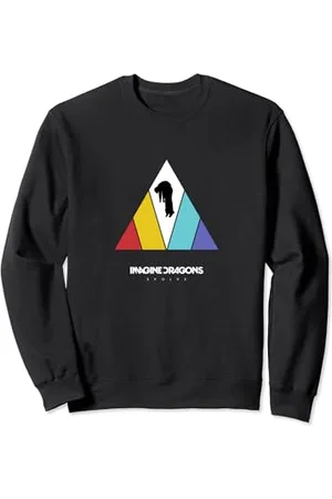 Imagine Dragons Immagina Dragons Triangolo Logo Felpa