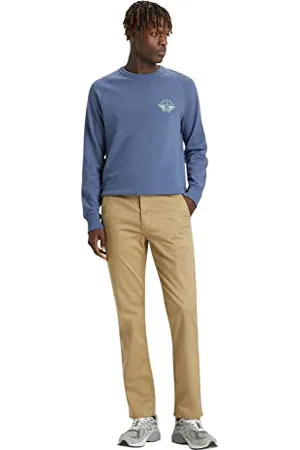 Dockers Alpha Original Slim, Pantaloni Uomo, (New British Khaki), 42W / 34L