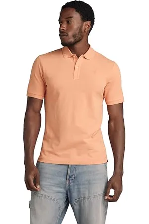 G-Star Uomo Dunda Slim Polo, (peach bloom D11595-5864-G280), M