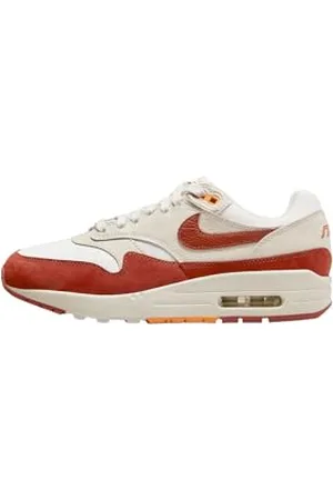 Nike Air Max 1 LX, Sneaker Donna, Sail/Rugged Orange-Lt Orewood BRN, 39 EU