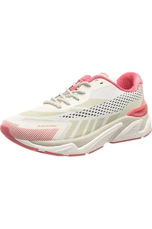 Fila Raceway, Scarpe Running Donna, Multicolore (White-Teaberry), 39 EU Stretta