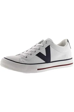 victoria Sneaker Unisex Tribu Tela & Logo A Contrasto & Punta in Gomma 1065164 per Adulto Blanco 37