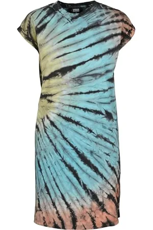 Urban classics Abito da Donna Tie Dye Vestito, , S
