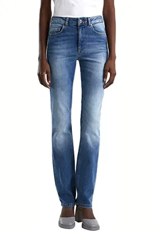 Benetton Pantalone 4orhde00g Jeans, Denim 902, 29 Donna