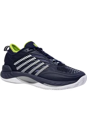 K-Swiss Performance Hypercourt Supreme 2, Scarpe da Tennis Uomo, Peacoat/White/Lime Green, 41 EU