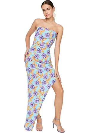 Trendyol Maxi Abito da Sera e Promenade Vestito, , 70 Donna