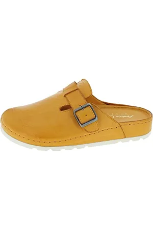 Andrea Conti Ciabatte Donna, Colore: Arancione, 42 EU