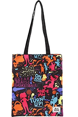 LOONEY TUNES Space Jam 2: A New Legacy Tune Squad-Borsa della Spesa Shopping Bag, Multicolore, 33 x 40 cm