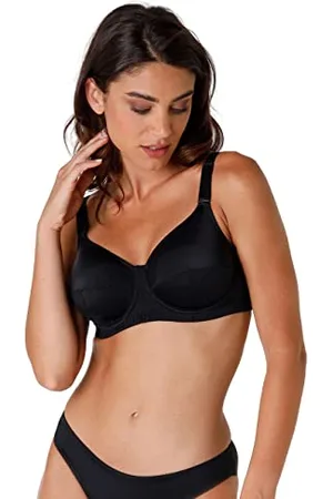 Lovable Reggiseno con Ferretto in Micro con Sottocoppa in Cotone, non Imbottito, Sostegno e Comfort, Taglie Forti, Art. 4120, Shaping Donna, , 36 / 4C