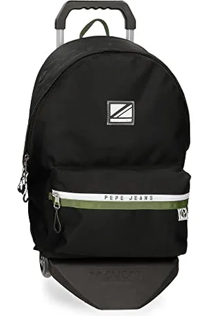 Pepe Jeans Luca Zaino per portatile doppio scomparto con carrello 15,6" 31 x 44 x 15 cm Poliestere 23,87 l, , Zaino per portatile doppio scomparto con carrello