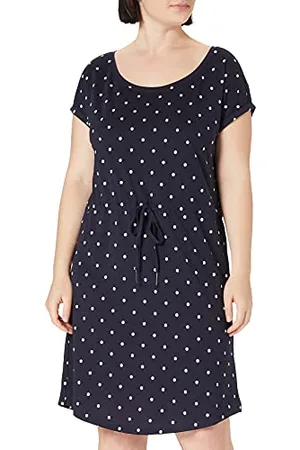 ONLY Carmakoma NOS CARAPRIL SS Knee Dress Stripe Noos Vestito, , M-46/48 Donna