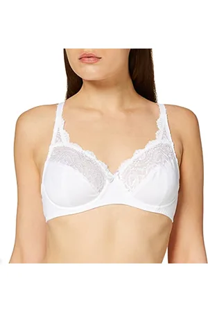 Playtex Reggiseno con Ferretto in Microfibra Flowery Lace Comfort e Sostegno Donna x1, , 5B
