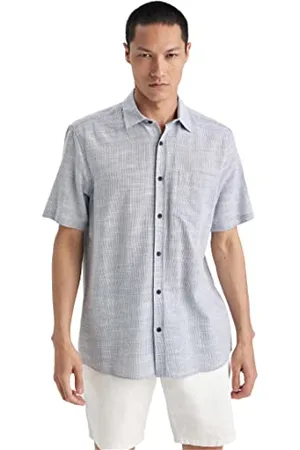 DeFacto Z3004AZ Camicia a Tunica, , S Uomo