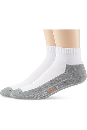 Camano 5932 Calze Sportive, ( (White 1), (Taglia Produttore: 43/46) (Pacco da 2) Uomo