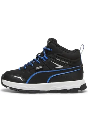 PUMA Evolve Trail PS, Sneaker, Black-Hyperlink Blue, 29 EU