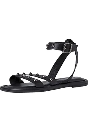 Tamaris Damen 1-1-28153-38, Sandali Bassi Donna, Black, 40 EU