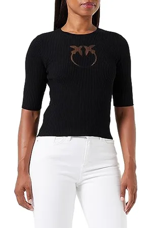 Pinko Tritone Maglia Lana Logo in TR