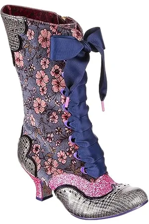 Irregular Choice Fumo Camino, Stivali alla Moda Donna, , 37 EU