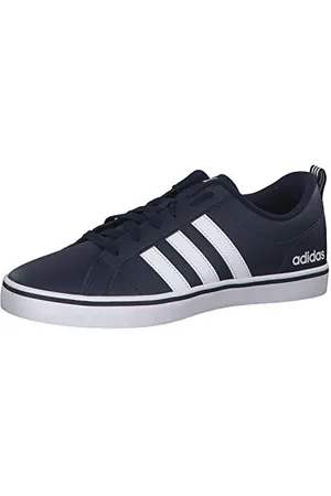adidas Vs Pace, Scarpe da Ginnastica Basse Uomo, Blu (Crew Navy/White/Core Black), 40 2/3 EU