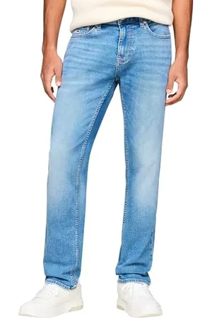 Tommy Hilfiger Uomo Jeans Scanton Slim Fit, Blu ( Medium), 36W/34L