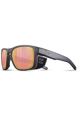 Julbo Unisex_Adult Shield M lunettes de Soleil, Translu Grey/Pink, One Size