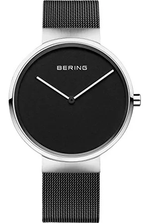 Bering Uomo Analogico Quarzo Classic Orologio con Cinturino in Acciaio inossidabile Cinturino e Vetro zaffiro 14539-102