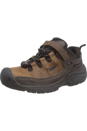 Keen Targhee Low Waterproof, Stivali da Escursionismo, Coffee Bean/Bison, 30 EU