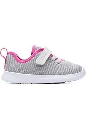 Clarks ATH Weave T, Scarpe da Ginnastica, Grigio (Light Grey), 22.5 EU