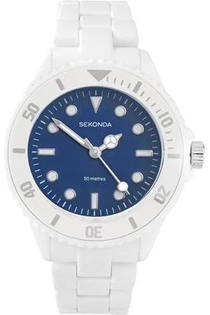 Sekonda Orologio Analogico al Quarzo Giapponese Donna con Cinturino in Plastica 40647