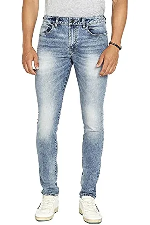 Buffalo David Bitton Jeans da Uomo Max Skinny Denim, , W34 / L32