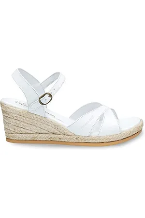Panama Jack Benisa, Sandalo con Zeppa Donna, , 39 EU