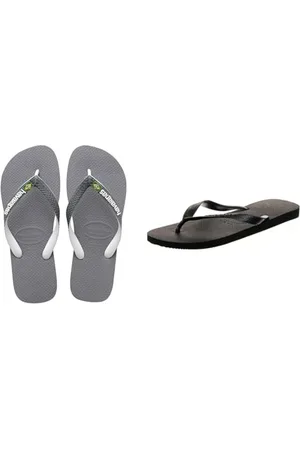Havaianas Infradito Grigio 43/44 EU + Infradito Nero 43/44 EU