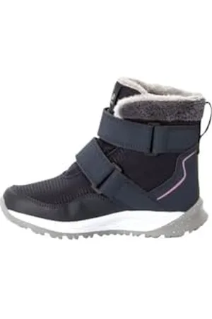 Jack Wolfskin Polar Wolf Texapore Mid VC K, Stivali da Neve Unisex-Bambini, , 30 EU