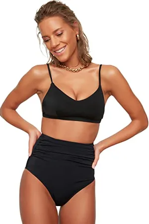 Trendyol Bikini a Vita Alta Corsetti Slip, , 0 Donna