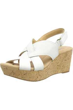 Clarks Rose Erin, Sandali con Zeppa Donna, , 41.5 EU