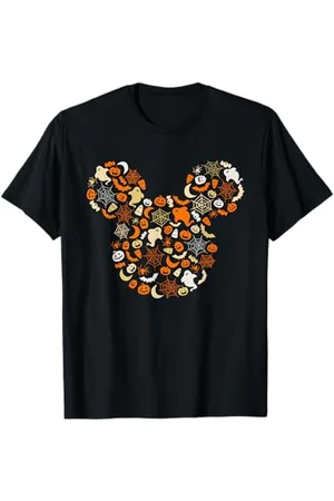 Disney Mickey Mouse Halloween Ghosts Pumpkins Spiders Maglietta