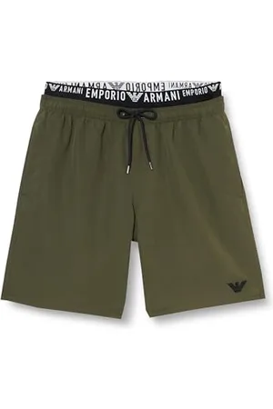 Emporio Armani Logoband Swim Bermuda, Costume da Bagno Uomo, (Military Green), 54
