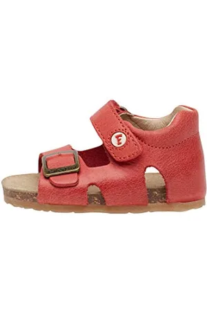 Falcotto BEA-Sandali in pelle con fibbia e velcro, 18