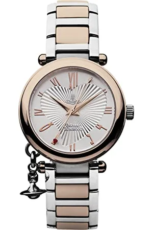 Vivienne Westwood Orologio da Polso Analogico da Donna con Cinturino in Acciaio Inossidabile VV006RSSL